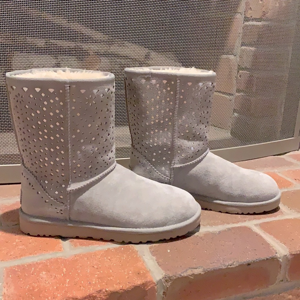 UGG Gray Winter Boots